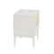 Hello Honey® Crawford 24" Solid Wood Nightstand with Storage Drawers and Cane Detail